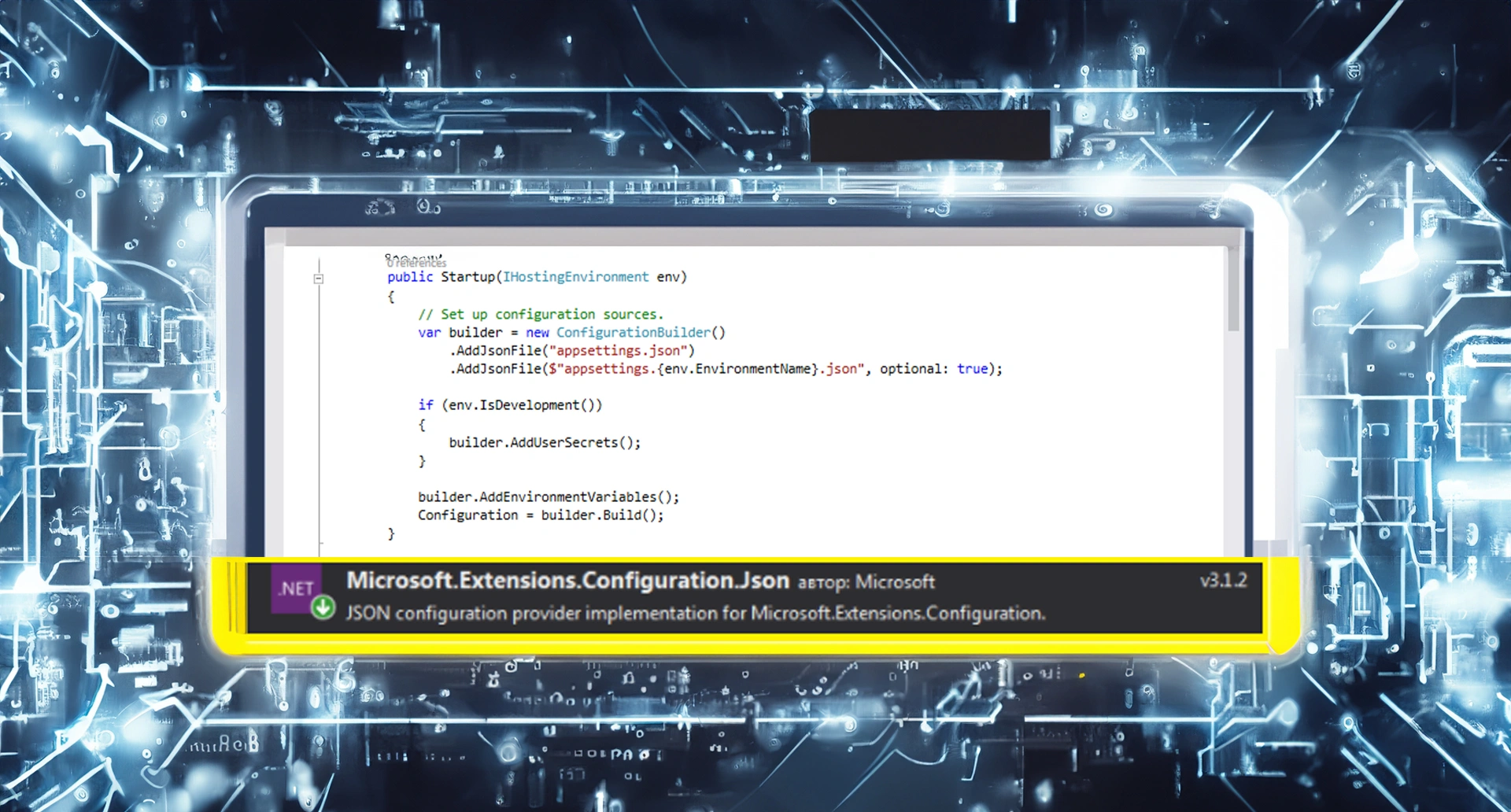 Full Control with a Single Code: Using IConfigurationRoot and ConfigurationBuilder in .NET Core MVC