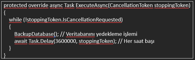 Cr: youtube/@Tech Buddy/ .Net Core BackgroundService |
IHostedService