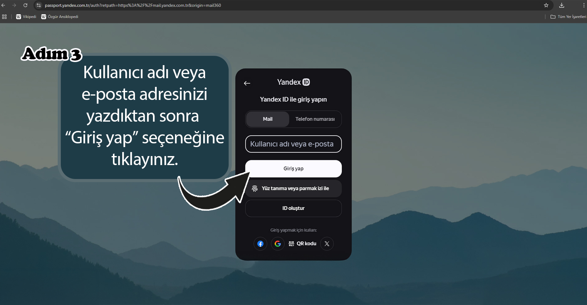 Yandex Web Login