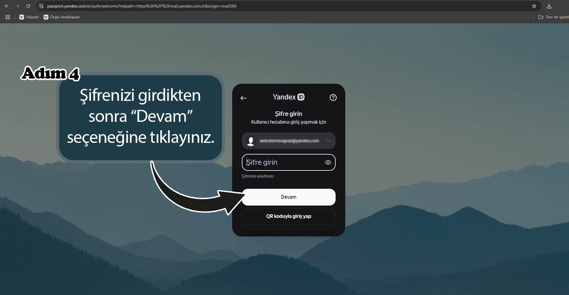 Yandex Web Login