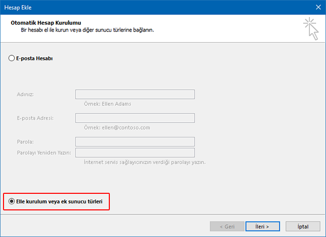 Outlook IMAP Mail Setup