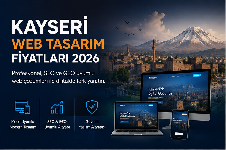 2. Kayseri Özel Konsept Web Tasarım Fiyatları